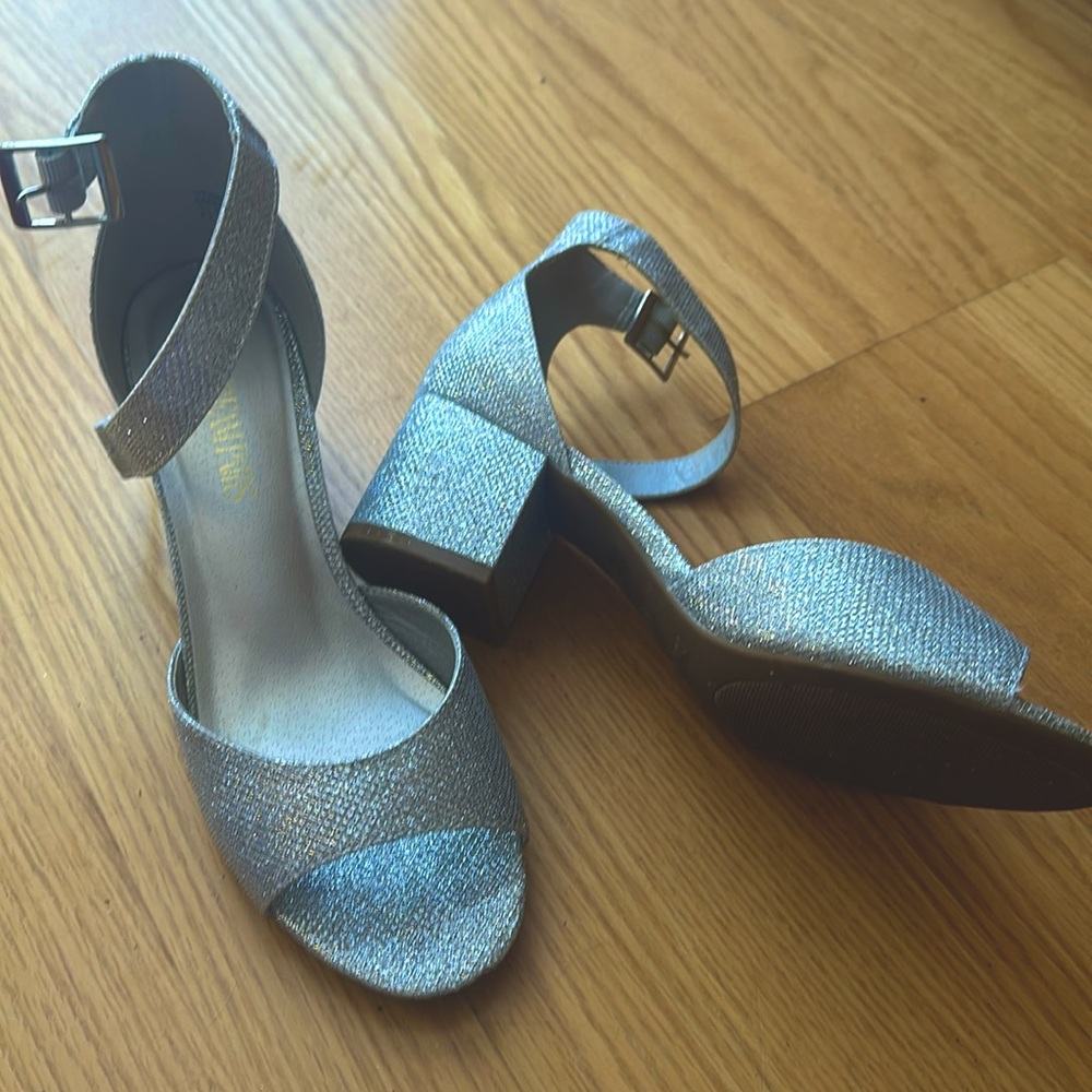 Silver “Mother of the Bride” Shoes